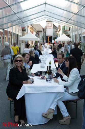 Repas dans le Vieux Bourg